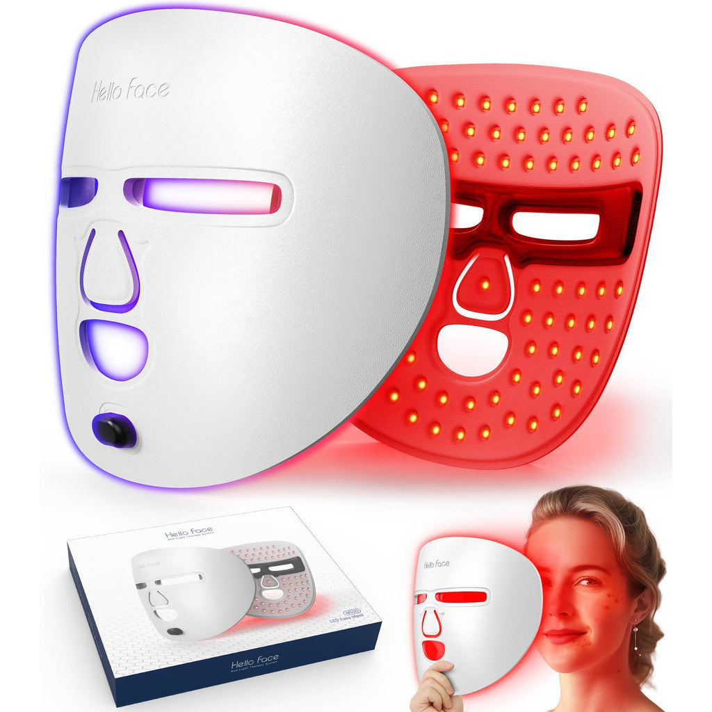 Led Mask Facial Treatment Tool, Red Light Therapy Mask