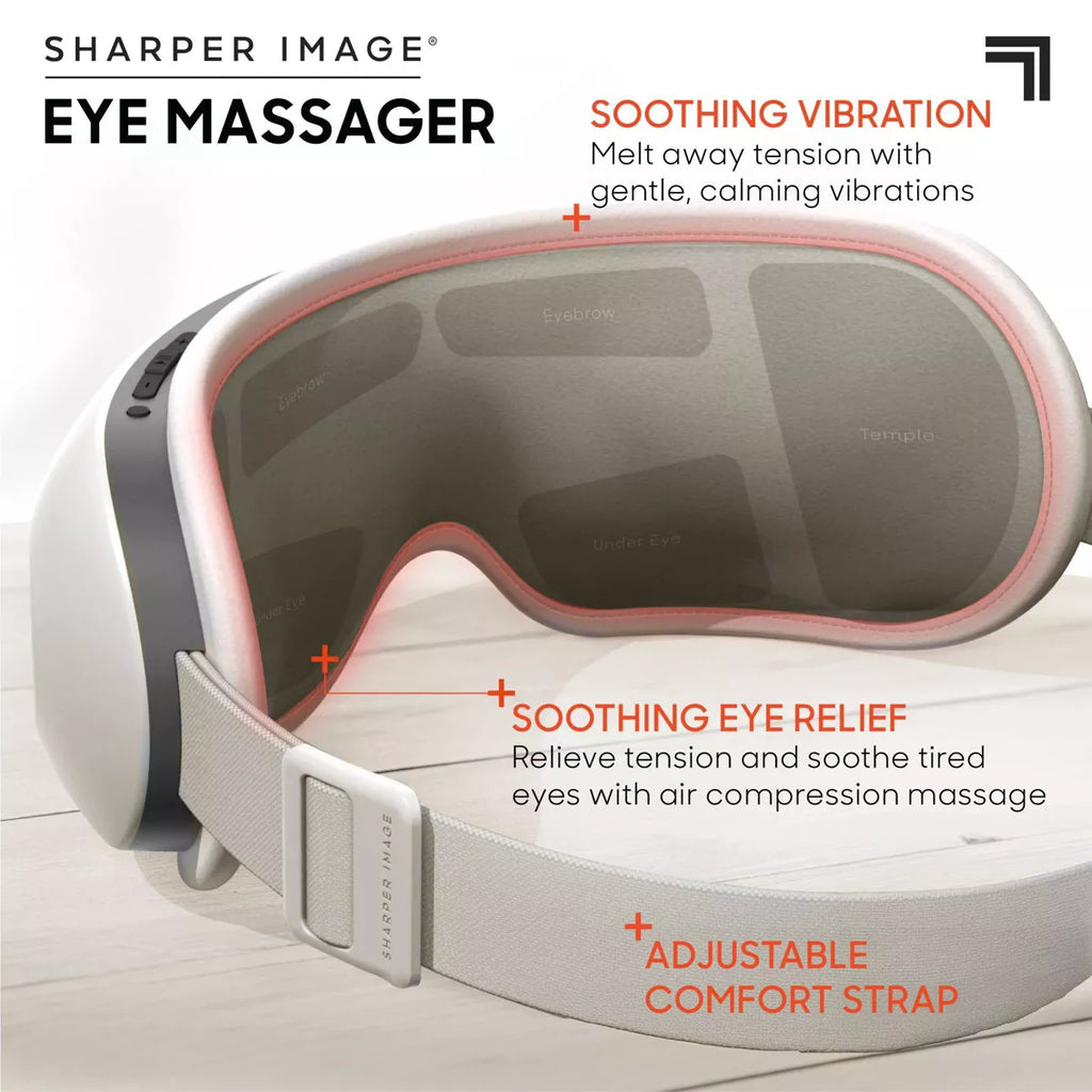 Sharper Image Eye Massager and Cordless Heated Eye Mask